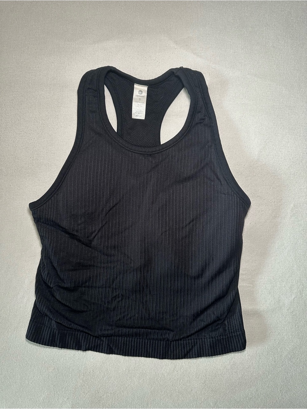 90 degrees black workout top